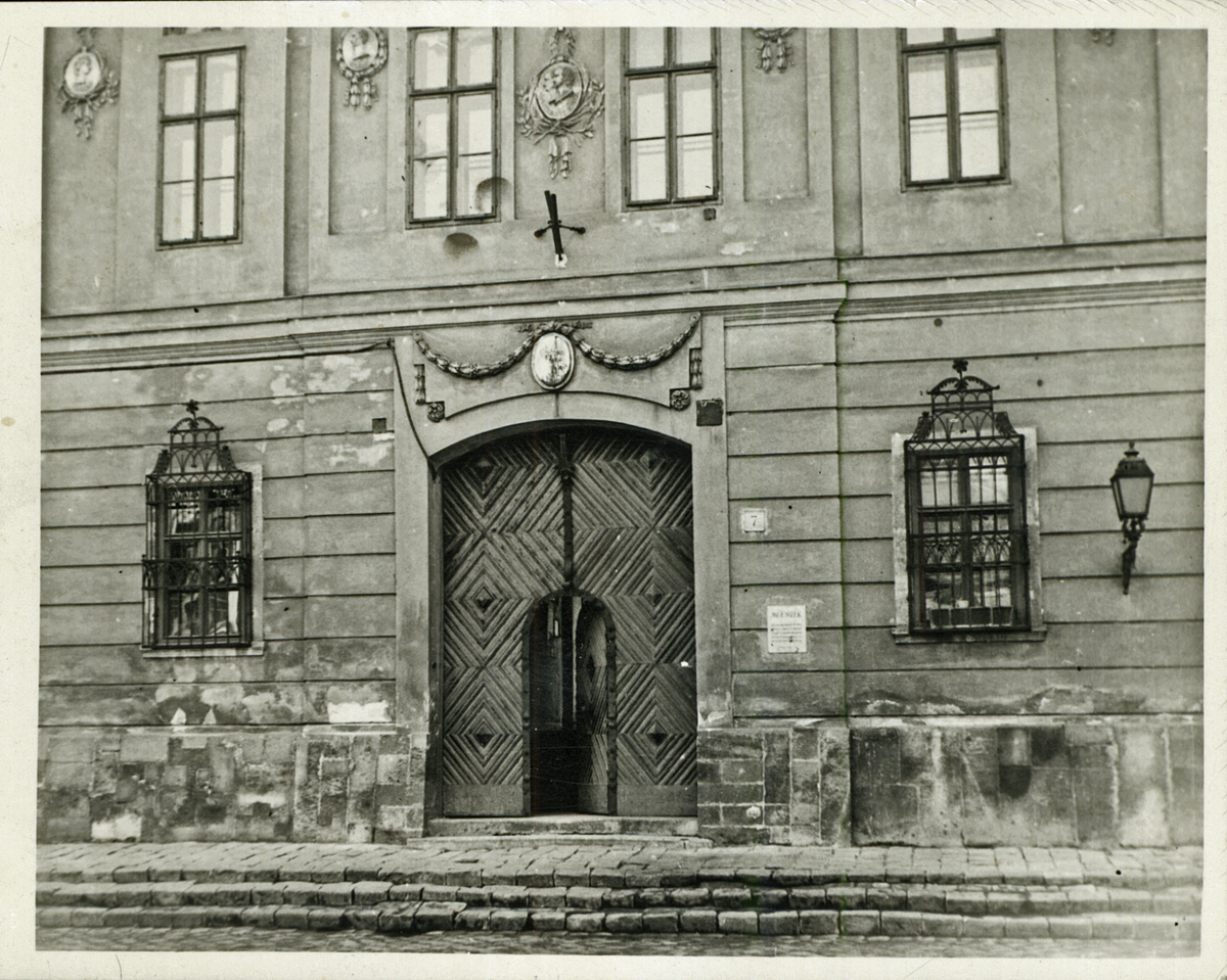 Ismeretlen: Hatvany Lajos háza (Bécsi kapu tér 7.) | PIM Gyűjtemények