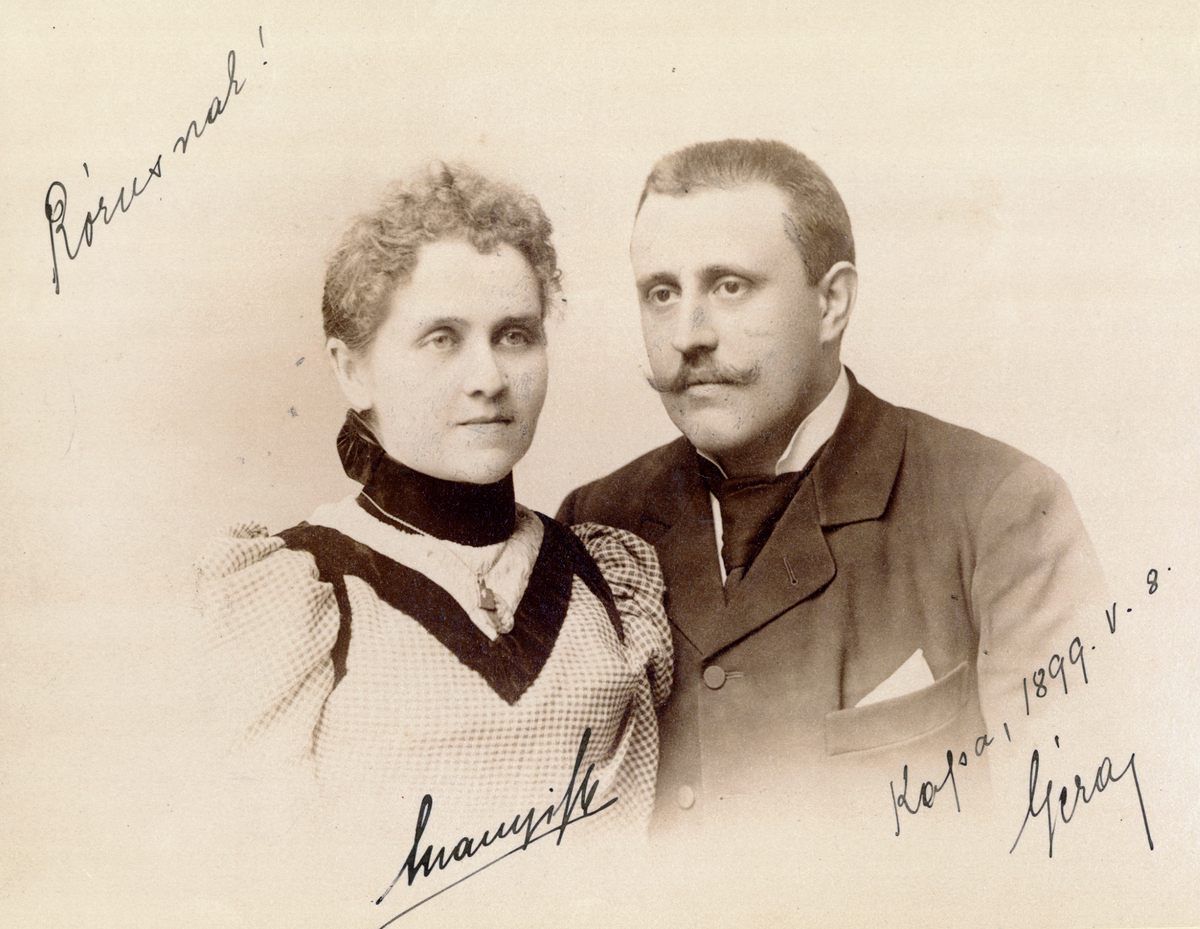 Márai Sándor szülei 1899. Kassa | PIM Gyűjtemények