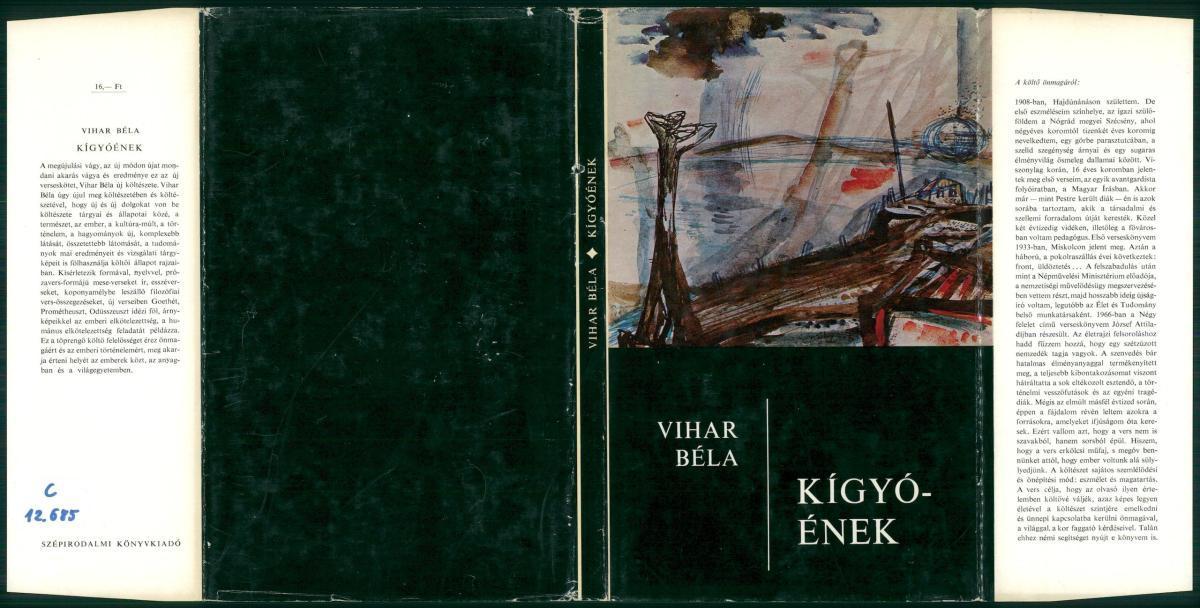 Vihar Béla: Kígyóének, Vihar Béla | PLM Collection