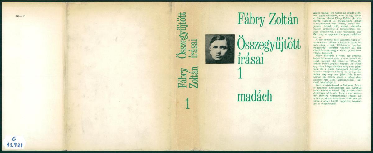 Fábry Zoltán: Összegyűjtött írásai, 9. köt. : (1959-1963), Fábry Zoltán | PIM Gyűjtemények