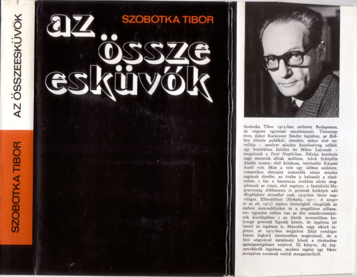Szobotka Tibor: Az összesküvők, regény, Szobotka Tibor | Library OPAC