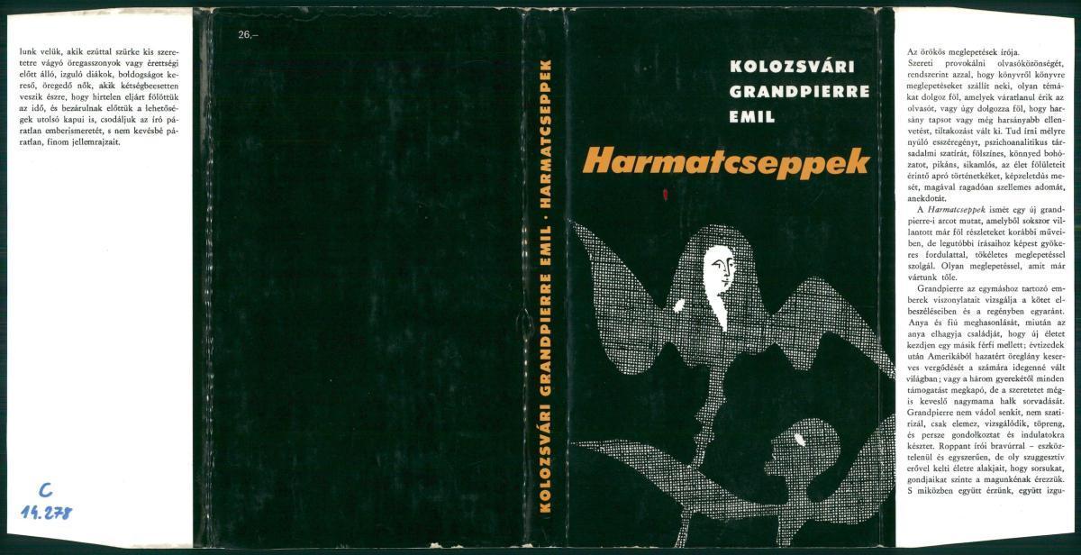 Kolozsvári Grandpierre Emil: Harmatcseppek, Kolozsvári Grandpierre Emil | Library OPAC