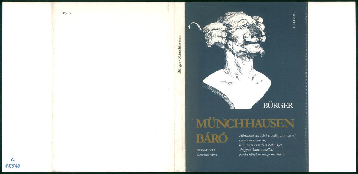 Bürger, Gottfried August: Münchausen báró kalandjai, G. A. Bürger | PIM Gyűjtemények