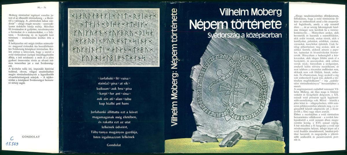 Moberg, Vilhelm: Népem története, Vilhelm Moberg | PIM Gyűjtemények