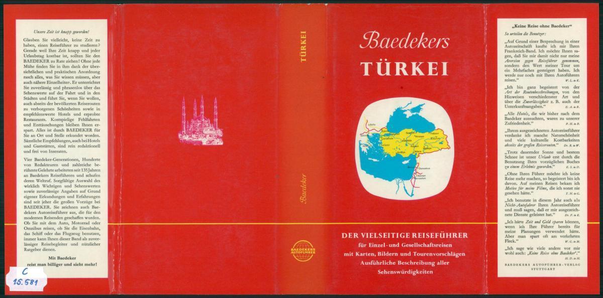 Baedekers autoreiseführer, Türkei | PIM Gyűjtemények