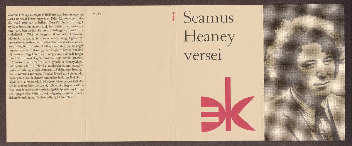 Heaney, Seamus: Seamus Heaney versei | PIM Gyűjtemények