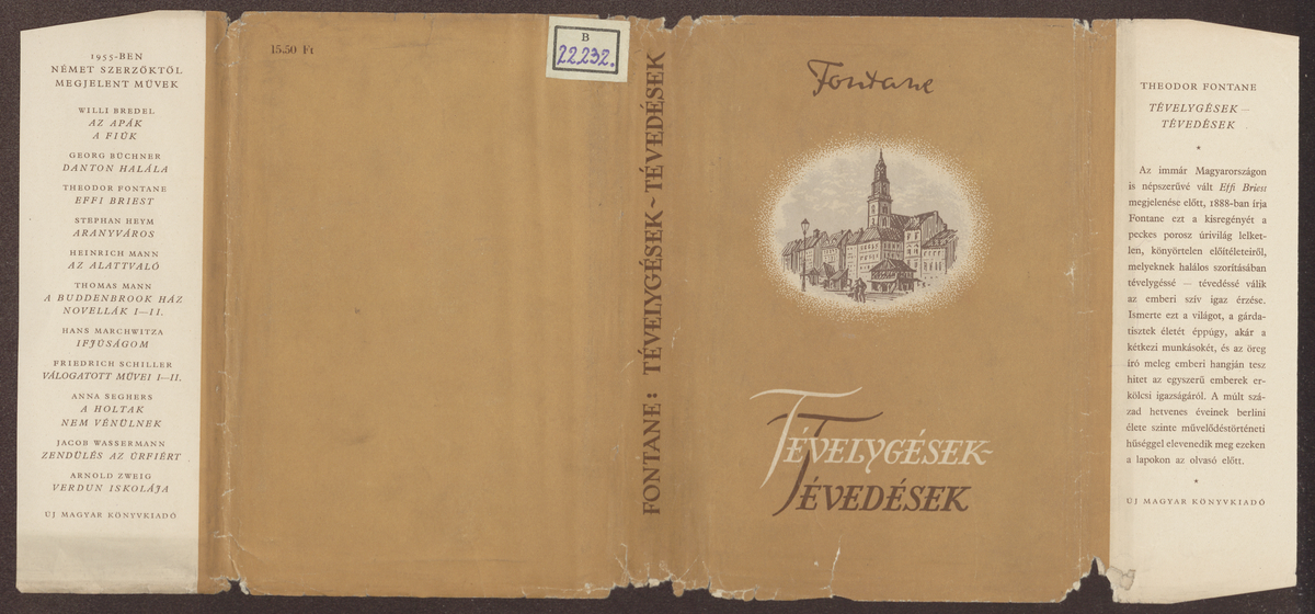 Fontane, Theodor: Tévelygések-tévedések, Theodor Fontane ; (ford. Rákosi Zoltán) ; (ill. Szántó Piroska) | PLM Collection