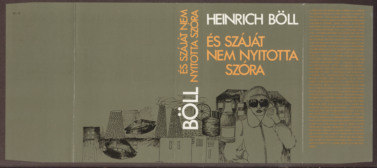 Böll, Heinrich: És száját nem nyitotta szóra, kisregények, Heinrich Böll ; [ford. többen] | PIM Gyűjtemények