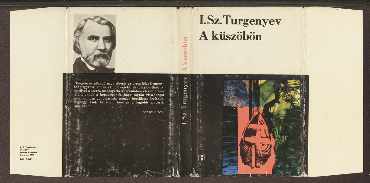 Turgenyev, Ivan Szergejevics: A küszöbön, I. Sz. Turgenyev ; (ford. Áprily Lajos) | PIM Gyűjtemények