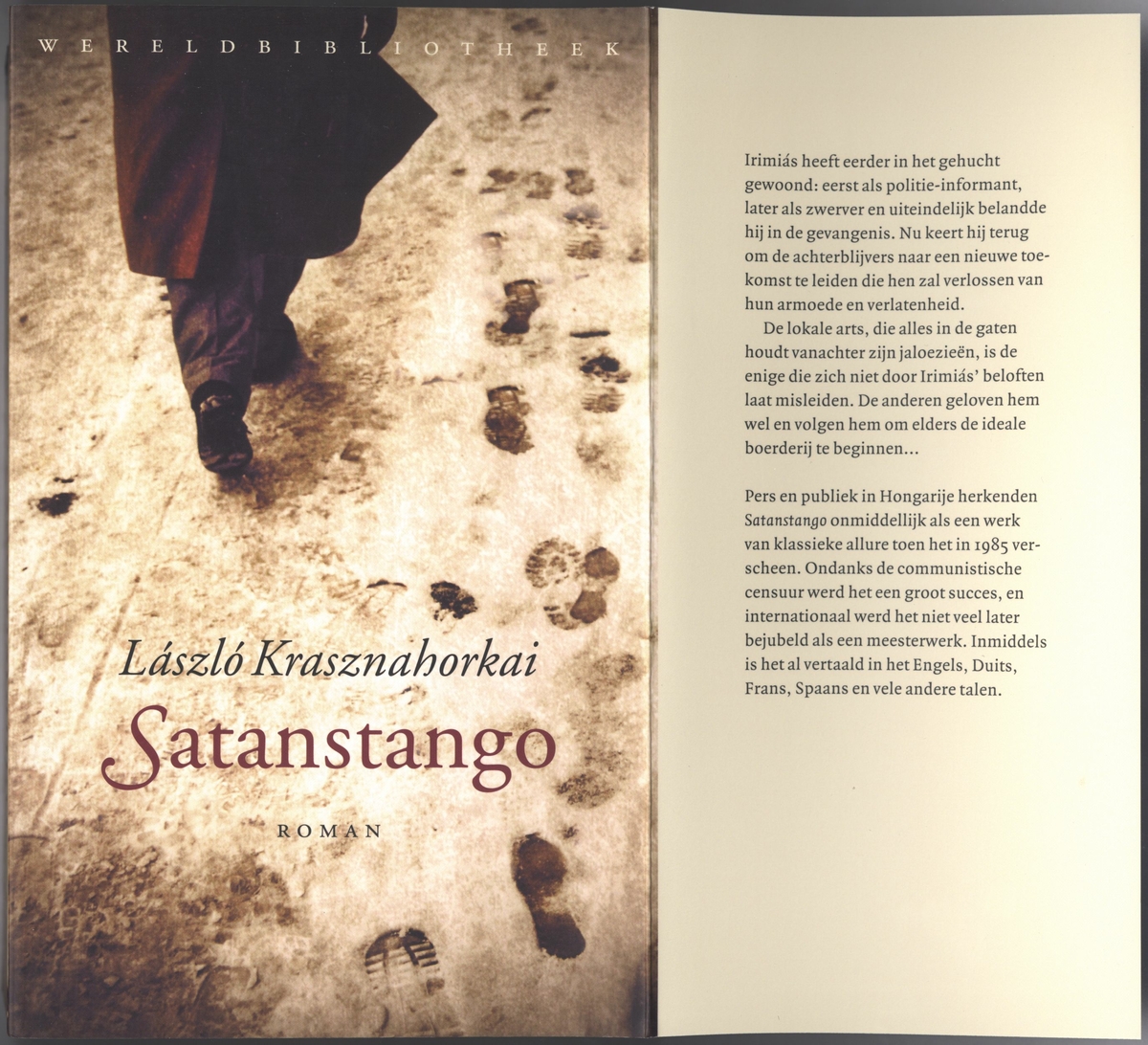 Krasznahorkai László: Satanstango, László Krasznahorkai ; (Hongaars vertaald Mari Alföldy) | PIM Gyűjtemények