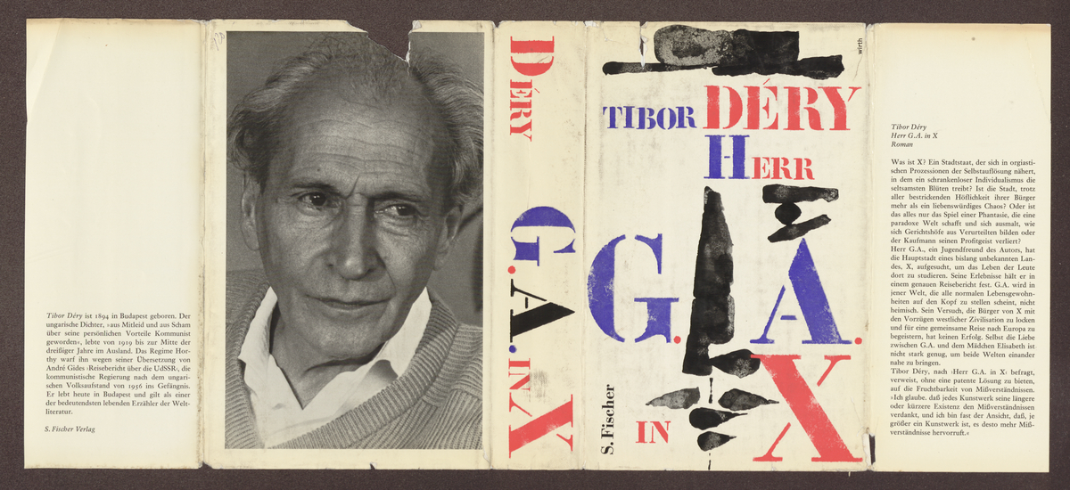 Déry Tibor: Herr G. A. in X, Tibor Déry ; übersetzt Eva Vajda, Stephan Vajda | PIM Gyűjtemények