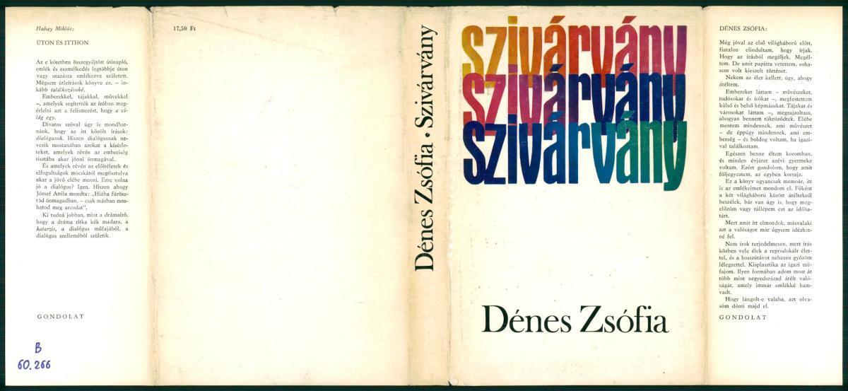 Dénes Zsófia: Szivárvány, Dénes Zsófia | PIM Gyűjtemények