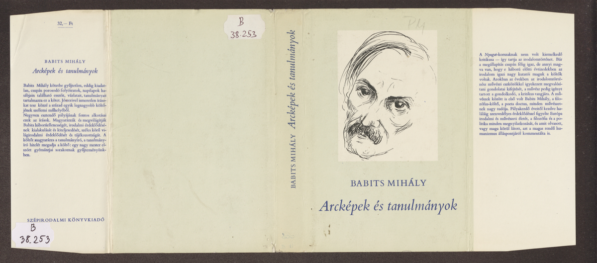 Babits Mihály: Arcképek és tanulmányok, Babits Mihály ; vál., jegyz. Gál István | PLM Collection