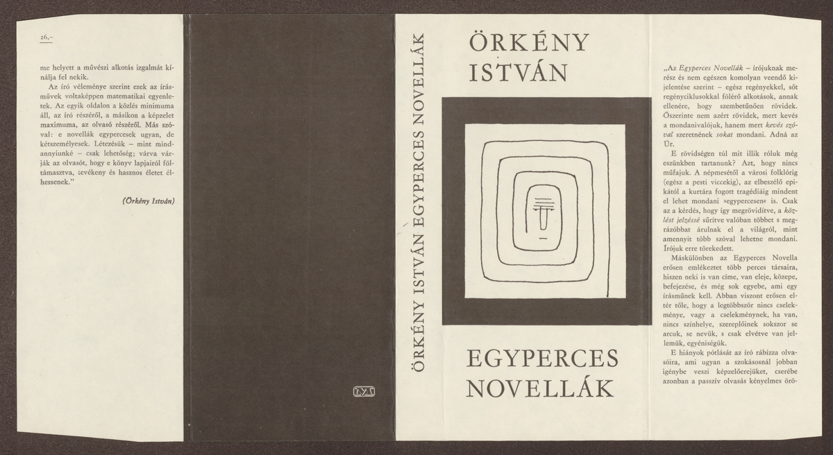 Örkény István: Egyperces novellák, Örkény István ; [ill.] Réber László | PLM Collection
