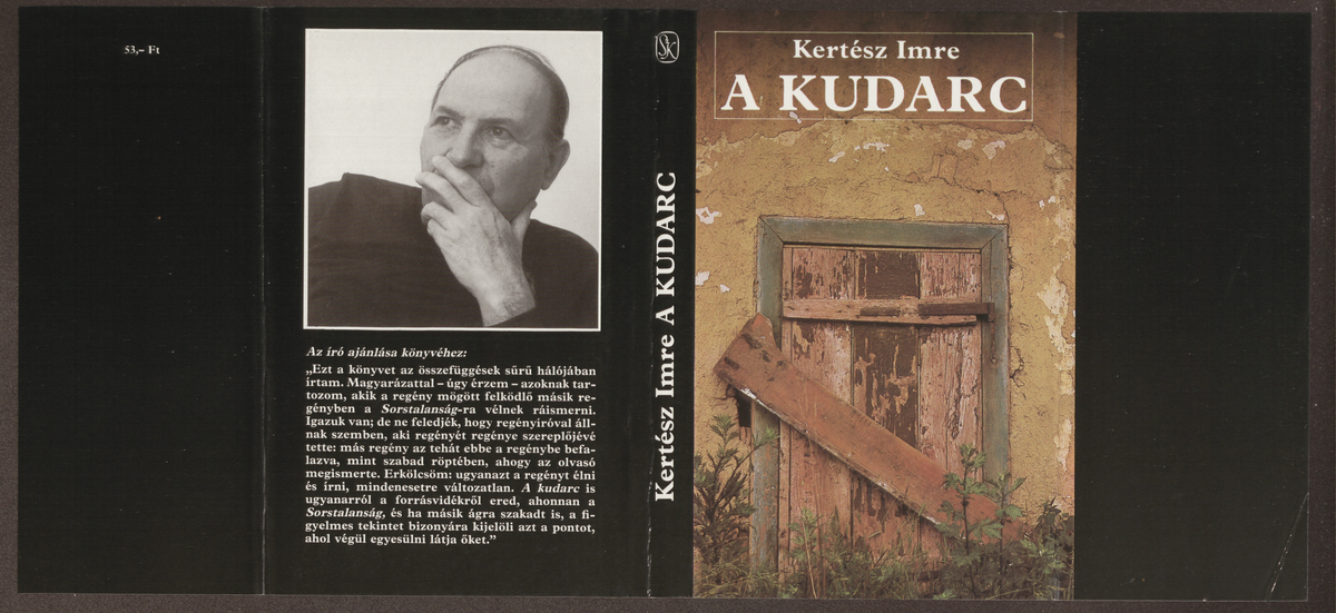 Kertész Imre: A kudarc, regény, Kertész Imre | PLM Collection