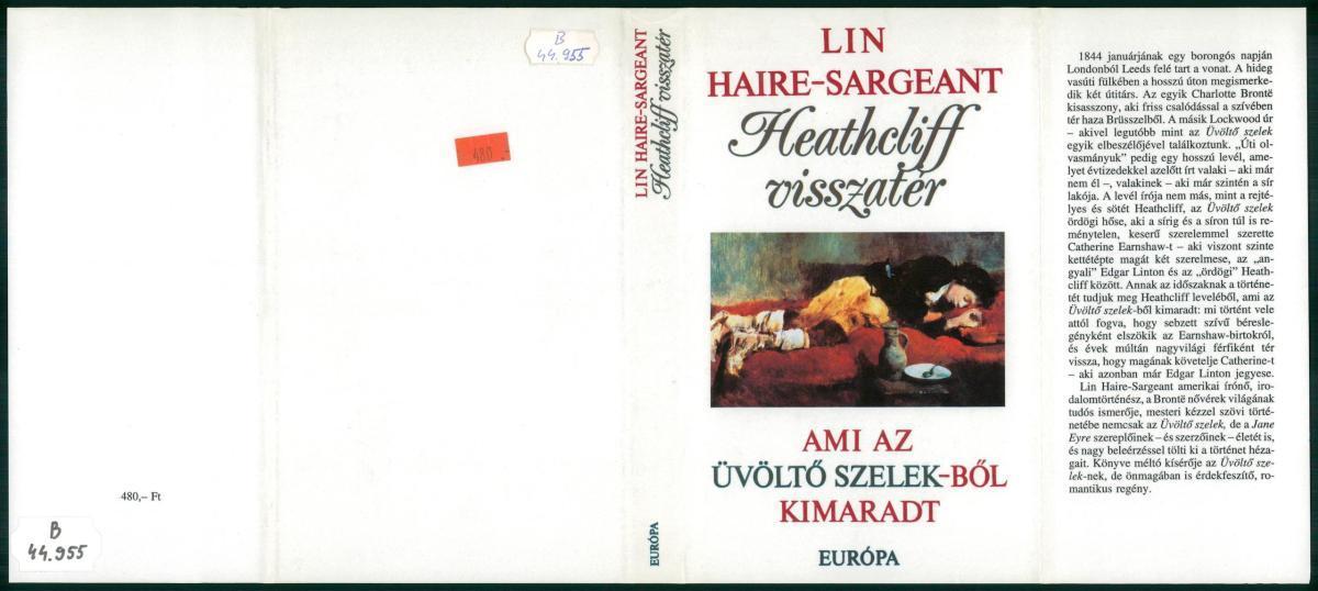 Haire-Sargeant, Lin: Heathcliff visszatér, ami az üvöltő szelekből kimaradt, Lin Haire-Sargeant | PLM Collection
