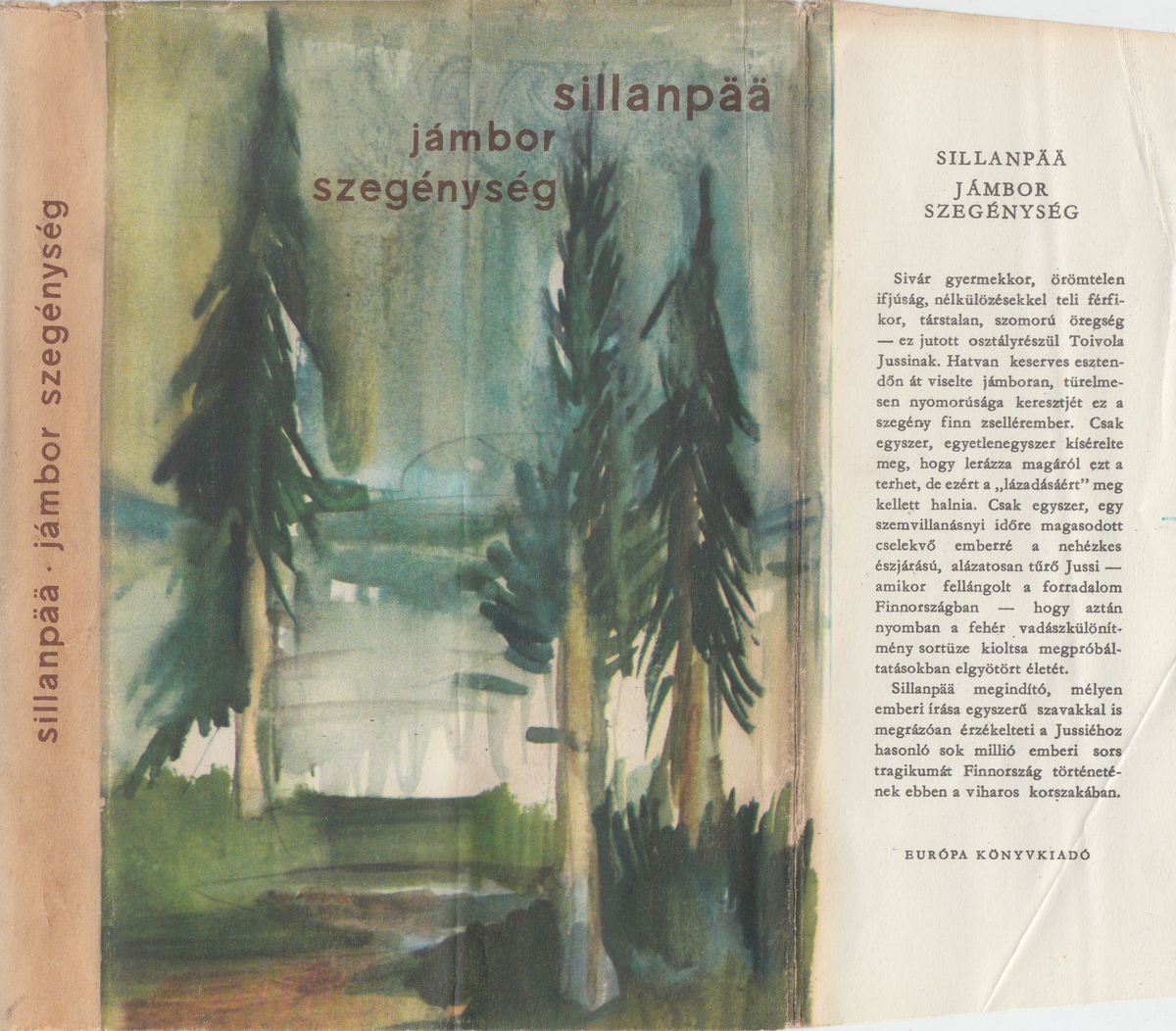 Sillanpää, Frans Eemil: Jámbor szegénység, [ford. Kodolányi János] ; [utószó Képes Géza] | PIM Gyűjtemények