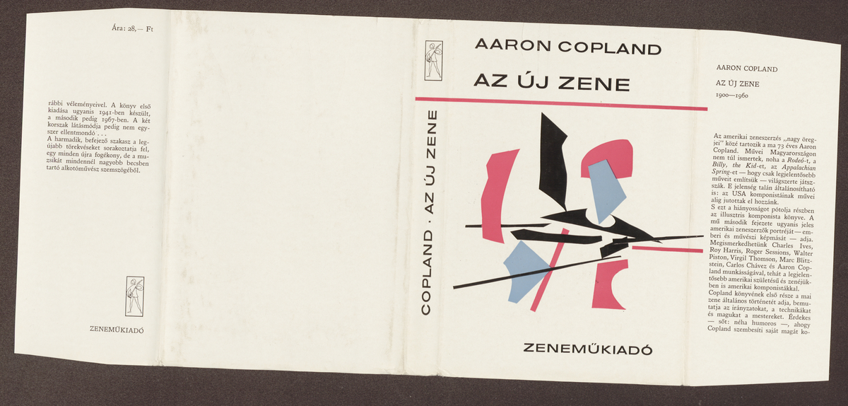 Copland, Aaron: Az új zene, 1900-1960, Aaron Copland ; [ford. Varga Bálint András] | PIM Gyűjtemények